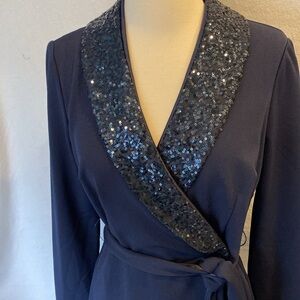 Adrianna Papell faux wrap dress, NWOT